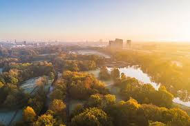 Zonsopgang Stadspark Zonsopgang Stadspark